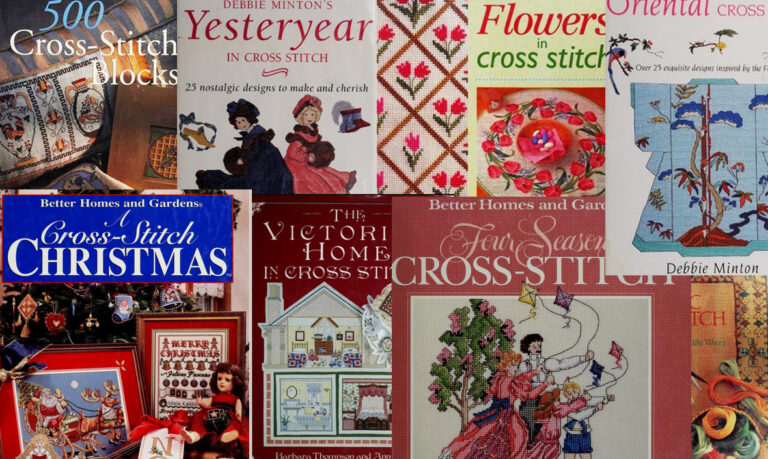 Free Vintage Cross-Stitch Pattern Books from the Internet Archive